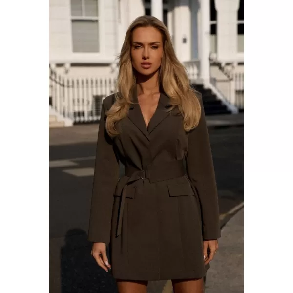  Dámské šaty MOE M749 KHAKI 