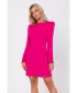 Dámské šaty MOE M755 FUCHSIA