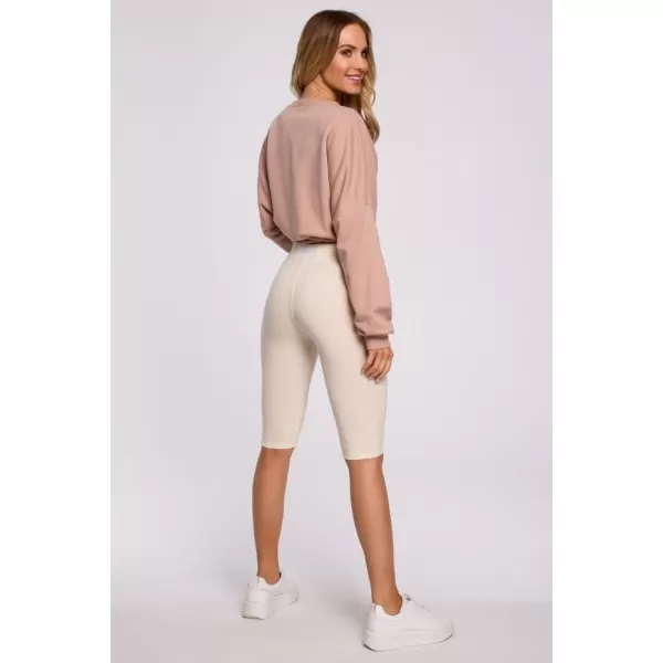  Dámské šortky MOE M593 CREAM 