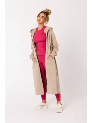 Dámská mikina MOE M729 BEIGE