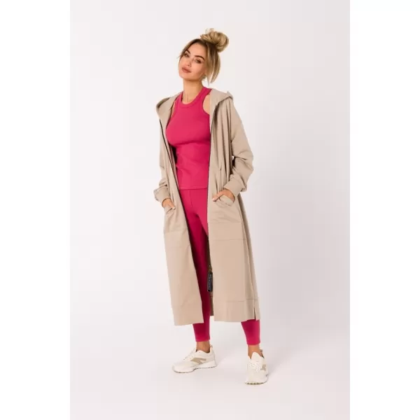  Dámská mikina MOE M729 BEIGE 