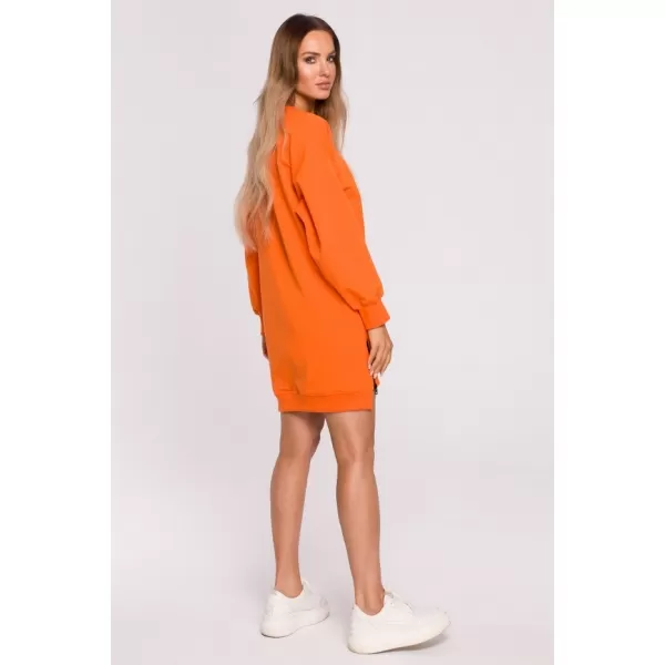  Dámská mikina MOE M676 ORANGE 