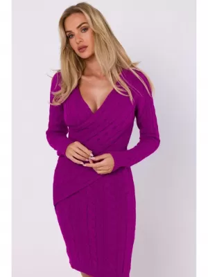 Dámské šaty MOE M773 PURPLE