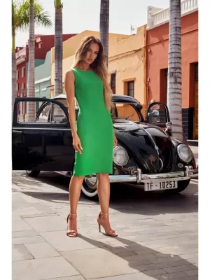 Dámské šaty MOE M667 GREEN