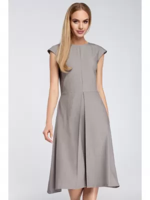Dámské šaty MOE M296 GREY