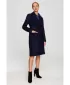 Dámský kabát MOE M708 NAVY BLUE