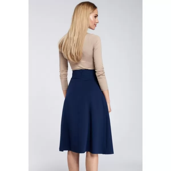  Dámská sukně MOE M302 NAVY BLUE 
