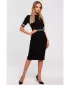 Dámské šaty MOE M461 BLACK
