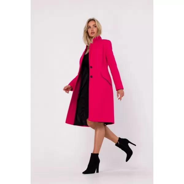  Dámský kabát MOE M758 FUCHSIA 