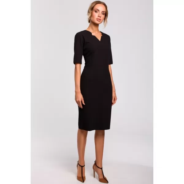  Dámské šaty MOE M455 BLACK 
