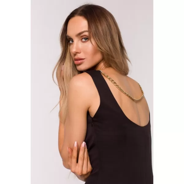  Dámské šaty MOE M667 BLACK 