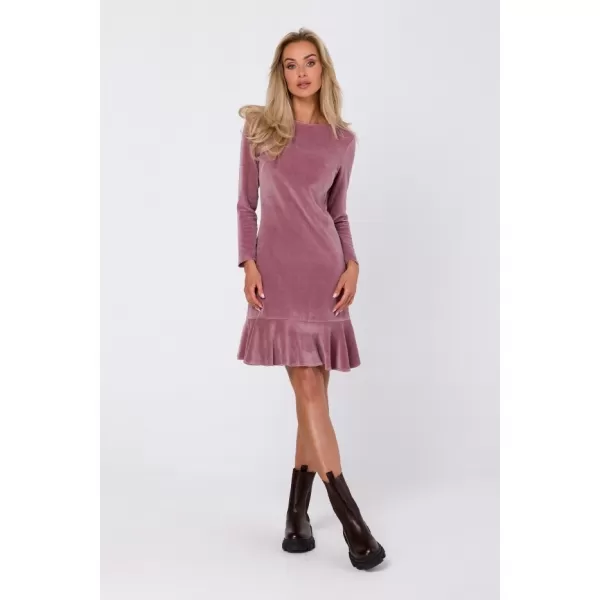  Dámské šaty MOE M765 CREPE PINK 
