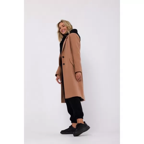  Dámský kabát MOE M758 CAMEL 