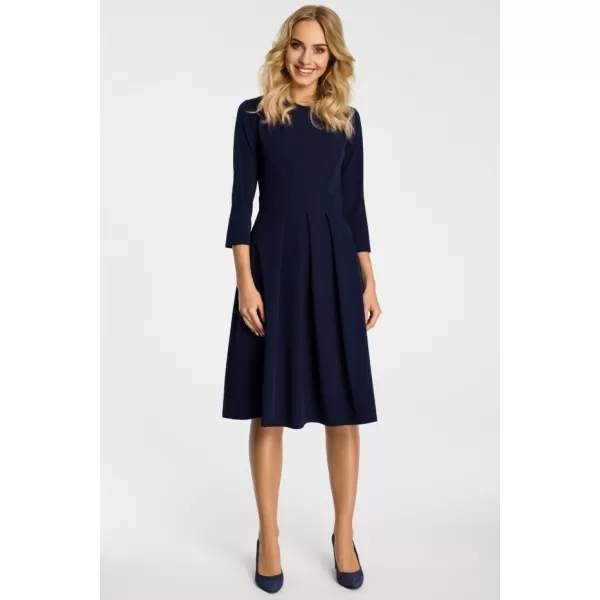  Dámské šaty MOE M335 NAVY BLUE 