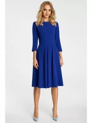 Dámské šaty MOE M335 ROYAL BLUE