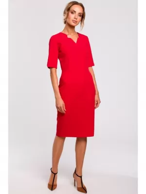 Dámské šaty MOE M455 RED