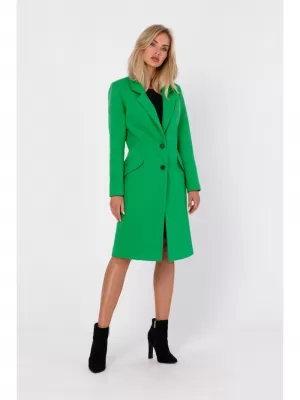 Dámský kabát MOE M758 GREEN