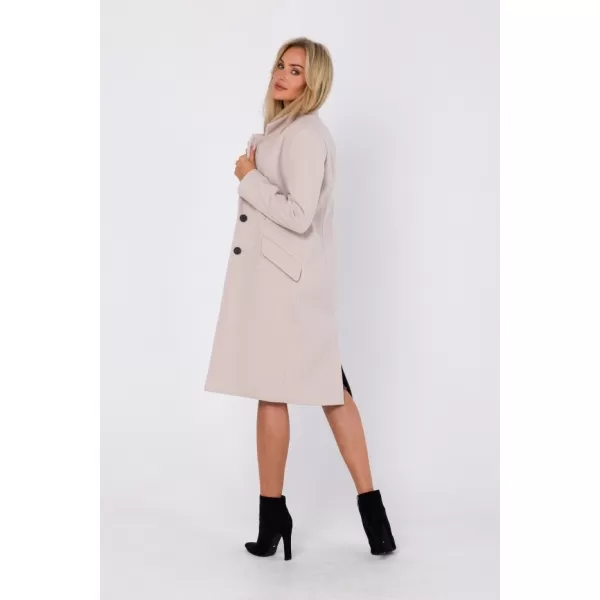  Dámský kabát MOE M758 BEIGE 