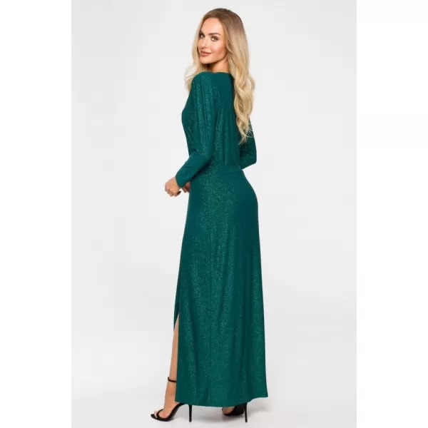  Dámské šaty MOE M719 EMERALD 