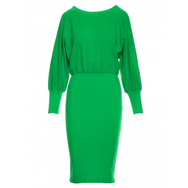  Dámské šaty MOE M690 GREEN 