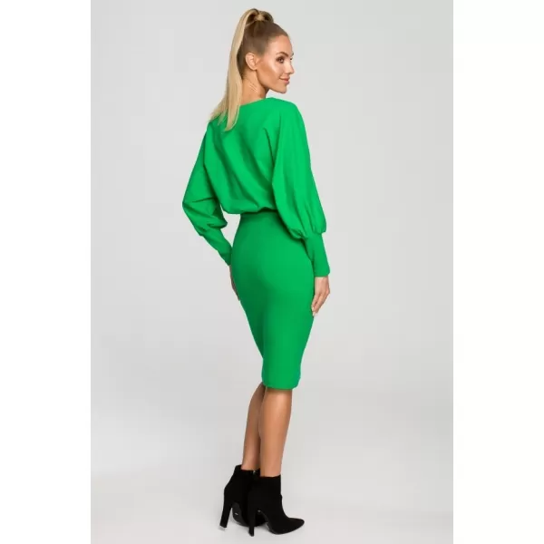  Dámské šaty MOE M690 GREEN 
