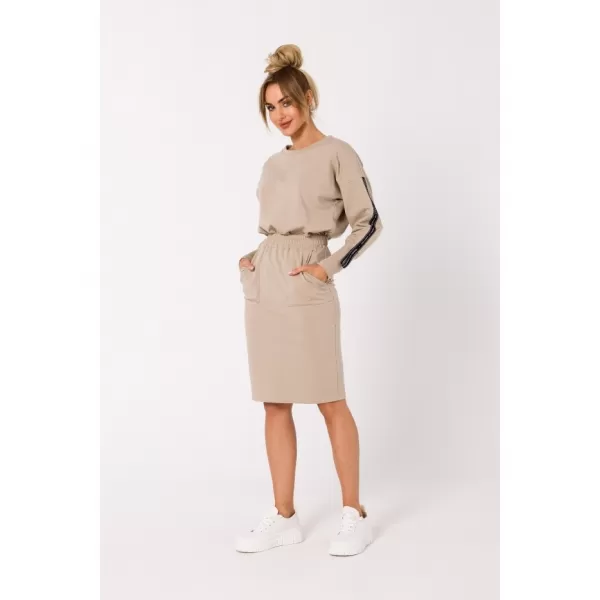  Dámská sukně MOE M728 BEIGE 