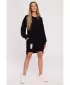 Dámská mikina MOE M676 BLACK