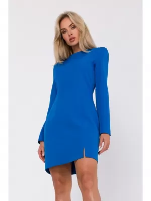 Dámské šaty MOE M755 BLUE