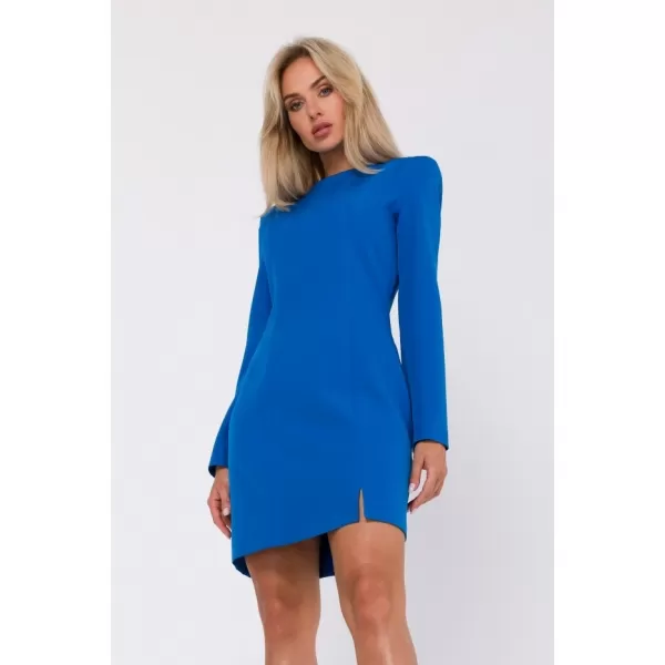  Dámské šaty MOE M755 BLUE 