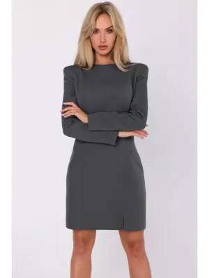 Dámské šaty MOE M755 KHAKI