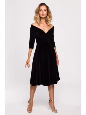 Dámské šaty MOE M645 BLACK