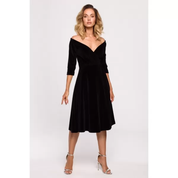  Dámské šaty MOE M645 BLACK 