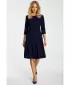 Dámské šaty MOE M336 NAVY BLUE