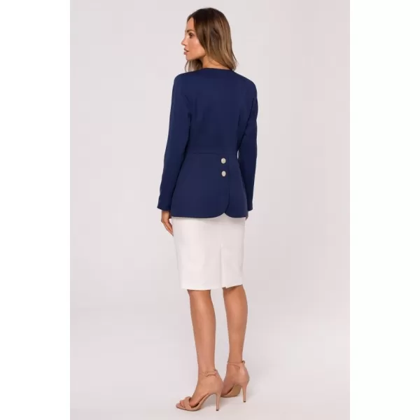  Dámské sako MOE M665 NAVY BLUE 