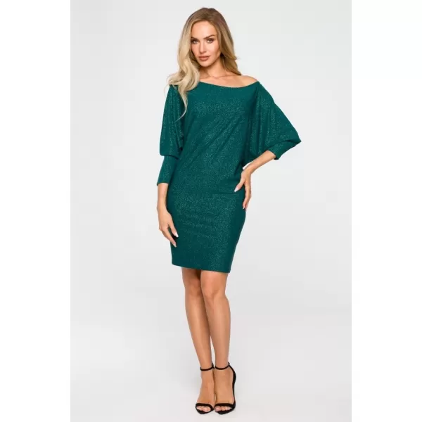  Dámské šaty MOE M723 EMERALD 