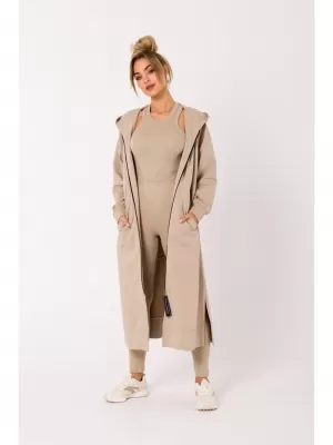 Dámská mikina MOE M729 BEIGE