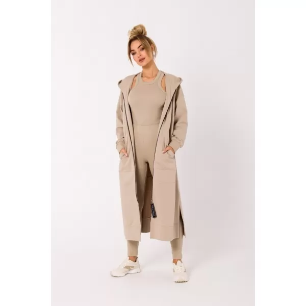  Dámská mikina MOE M729 BEIGE 