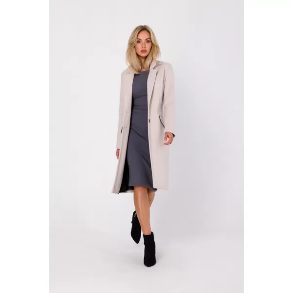  Dámský kabát MOE M758 BEIGE 