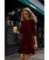 Dámské šaty MOE M765 MAROON