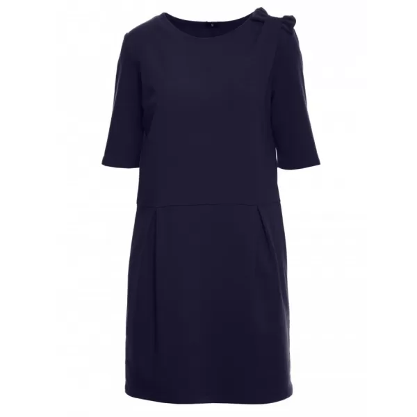  Dámské šaty MOE M422 NAVY BLUE 