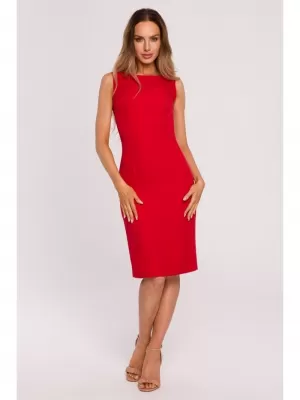 Dámské šaty MOE M667 RED