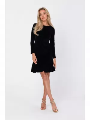 Dámské šaty MOE M765 BLACK