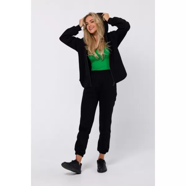  Dámská mikina MOE M761 BLACK 