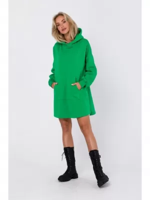Dámské šaty MOE M762 GREEN
