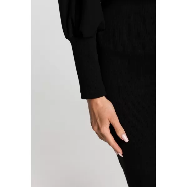  Dámské šaty MOE M690 BLACK 