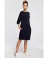 Dámské šaty MOE M417 NAVY BLUE