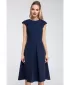 Dámské šaty MOE M296 NAVY BLUE
