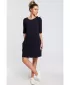 Dámské šaty MOE M422 NAVY BLUE
