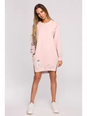 Dámská mikina MOE M676 CANDY PINK