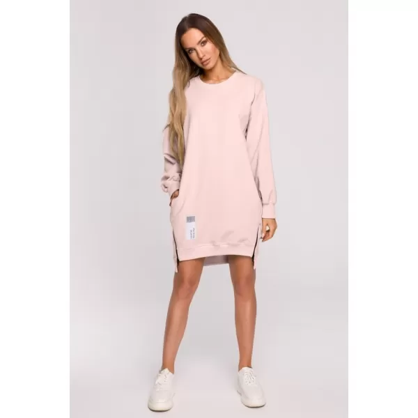  Dámská mikina MOE M676 CANDY PINK 